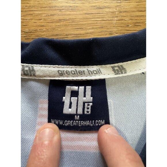 Greater Half USA AMENDMENT Shirt Jersey Size Medium Patriotic Lightweight‎ - Picture 3 of 13